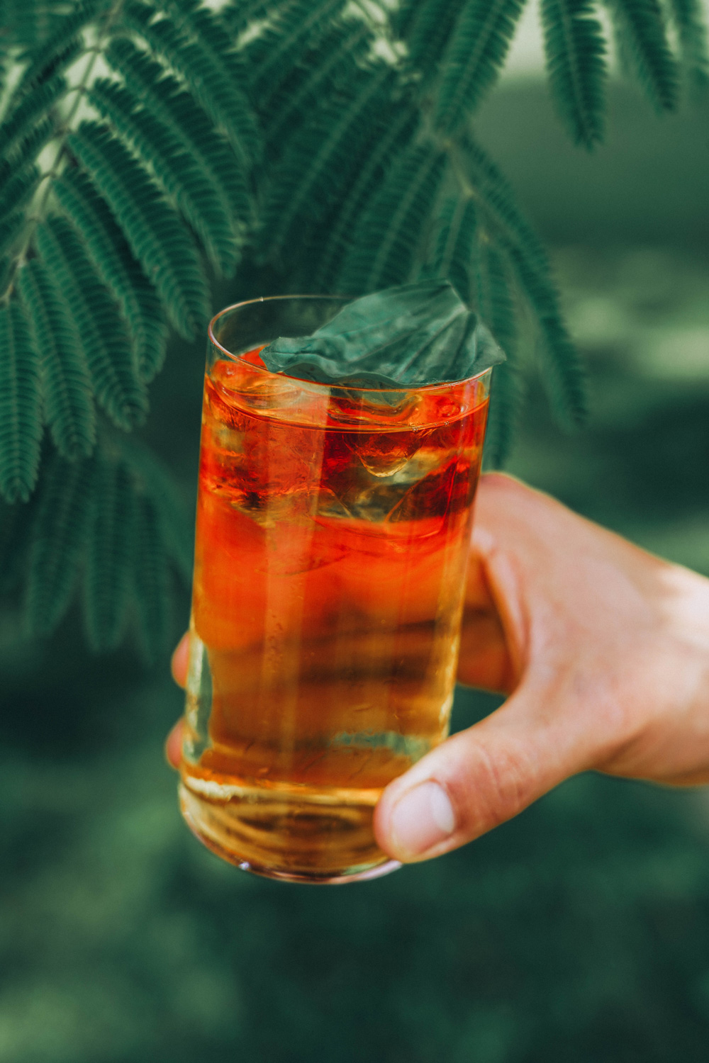 Luca di D&D prepara cocktail artigianali con ingredienti freschi